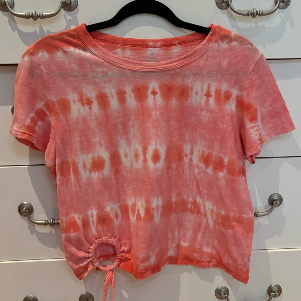 Aerie Tie-Dye Pink Shirt - Size Medium